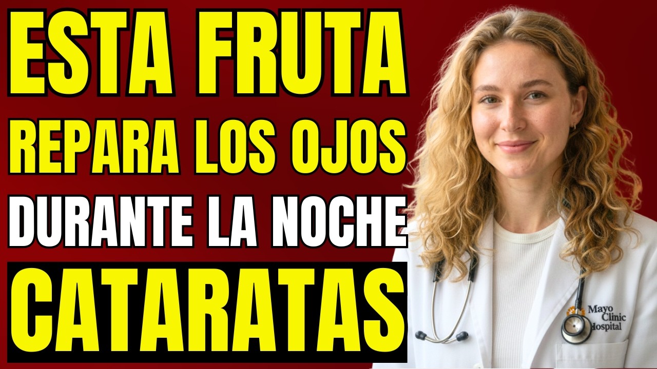 El Doctor Explica: La Mejor Fruta para Comer Antes de Dormir y Cuidar la Salud de Tus Ojos