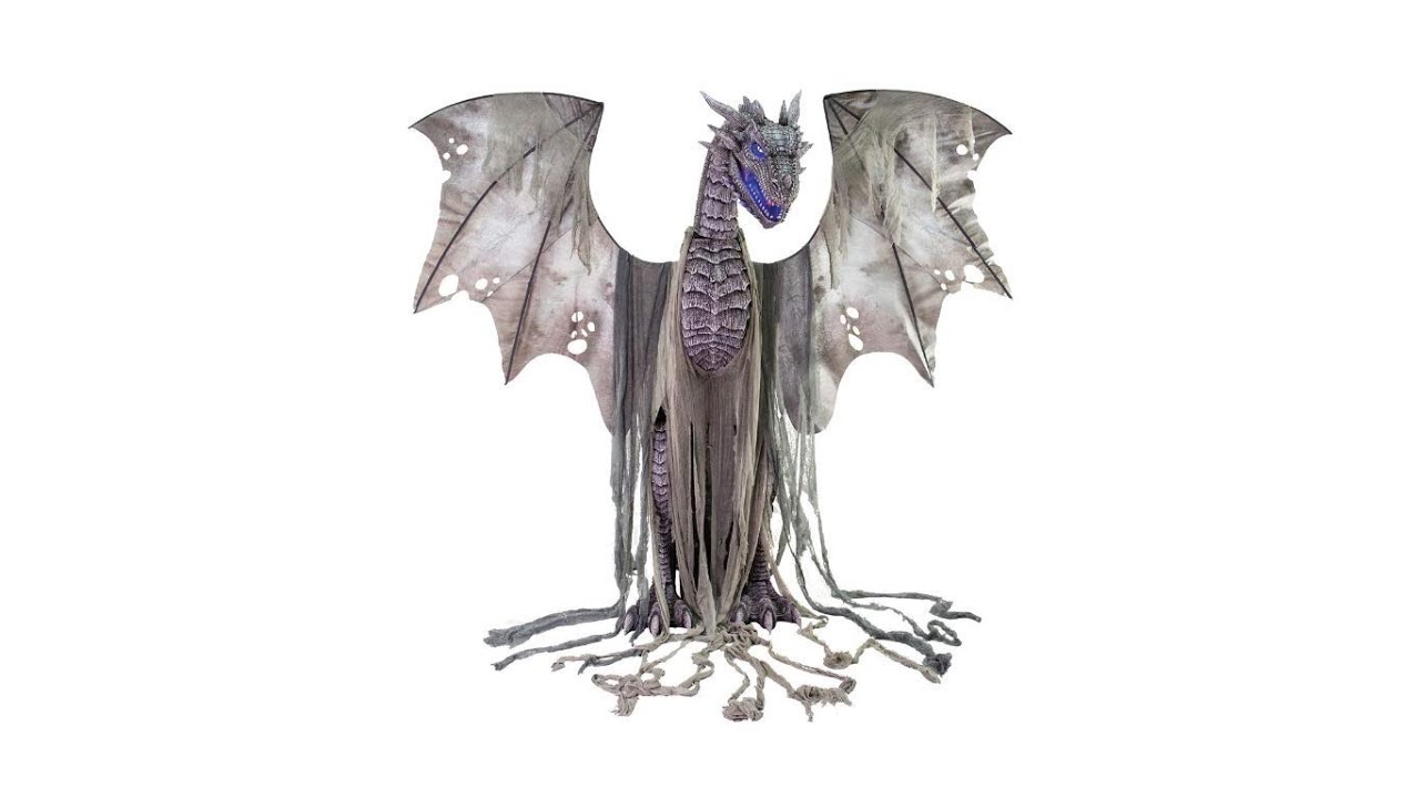 Winter Dragon 7FT Animatronic