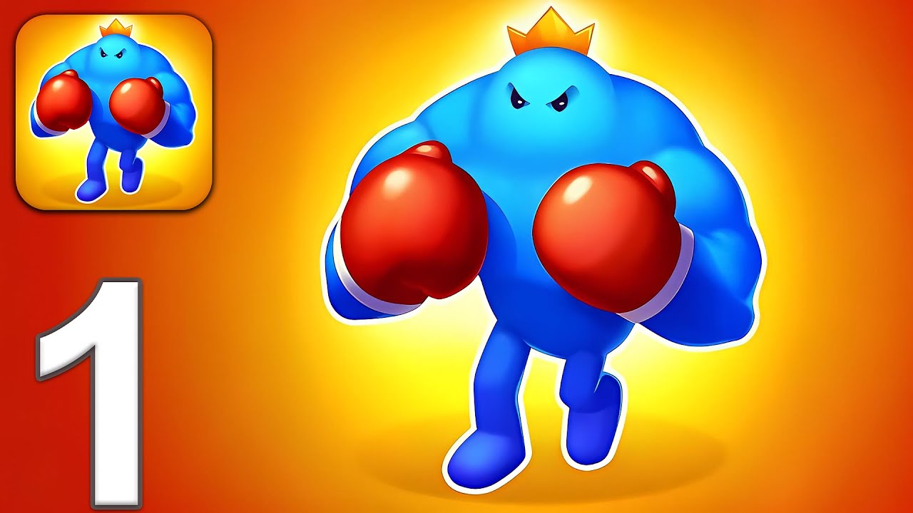 Punchy Race: Run & Fight Game - Gameplay Walkthrough Part 1 (Android, iOS)