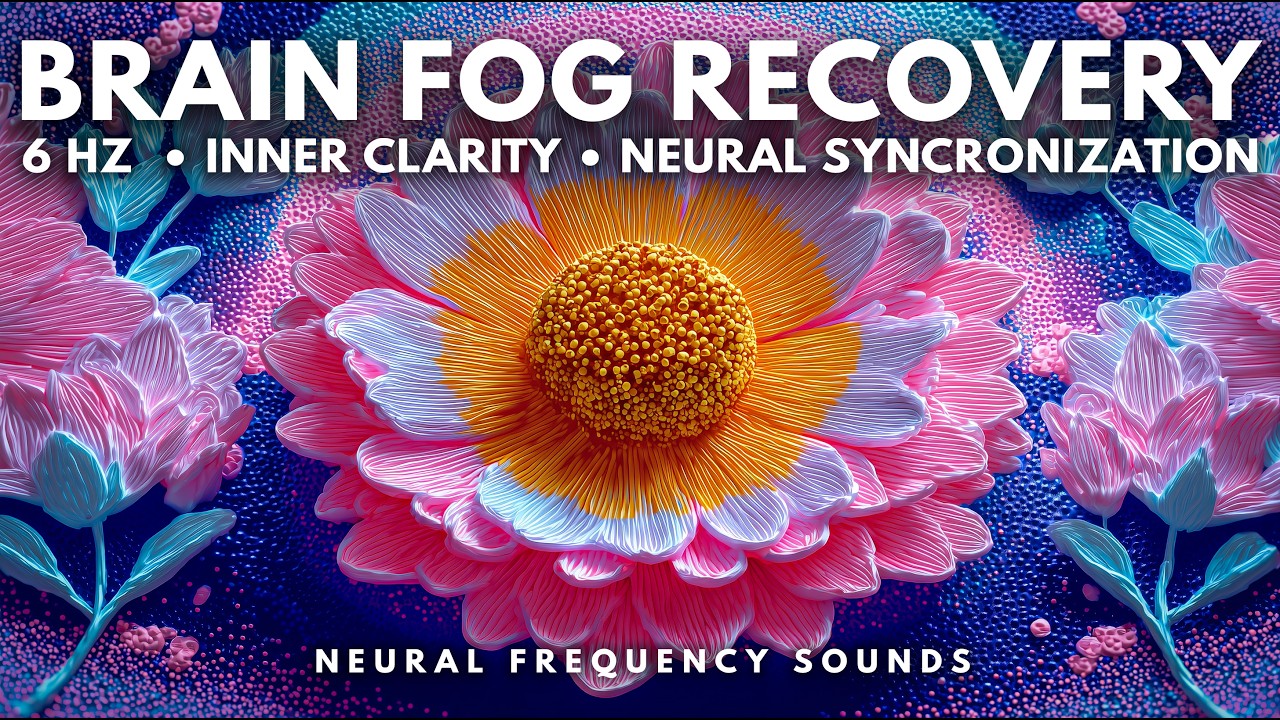 6 Hz Alpha Sync &bull; Left & Right Brain Sync 🌿 End Brain Fog & Restore Clarity | Meditation Music