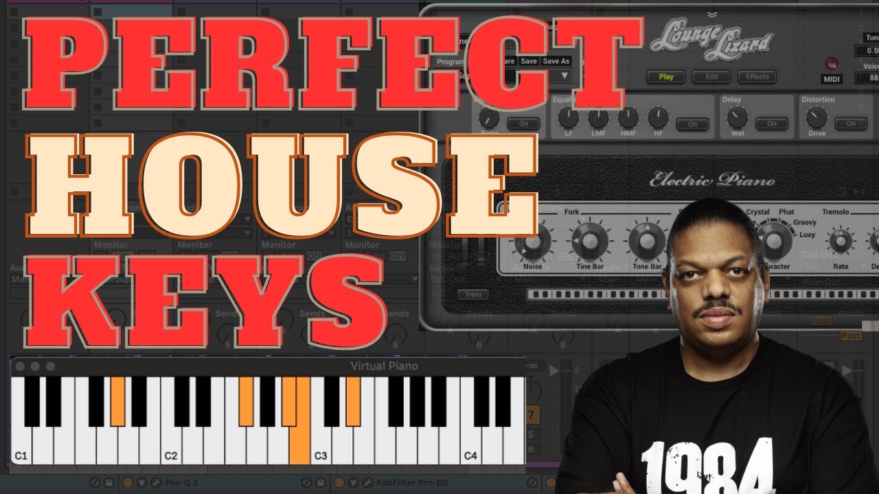 Make House Chords and Keys - like Kerri Chandler