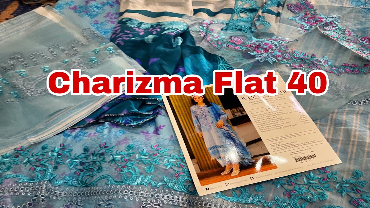Charizma Flat 40 % Mega Summer Sale part 1