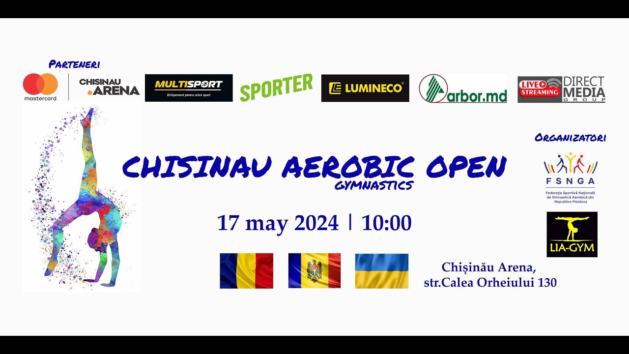 Part.2 Campionatul Internațional la Gimnastică Aerobică 