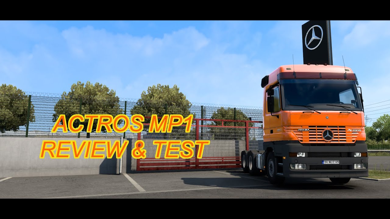 ACTROS MP1 | ETS2 1.40 BETA | REVIEW & TEST
