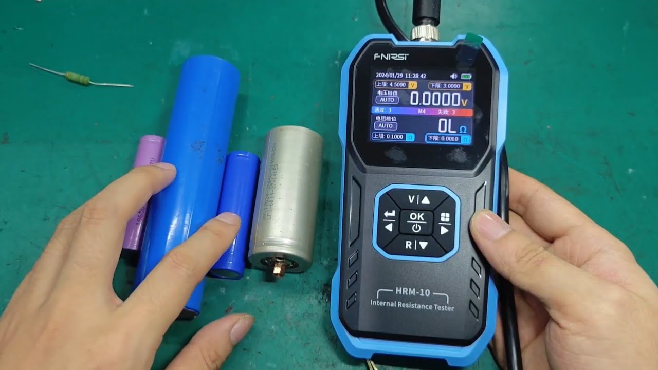 可以快速判断锂电池好坏的工具，Fnirsi内阻测试仪开箱