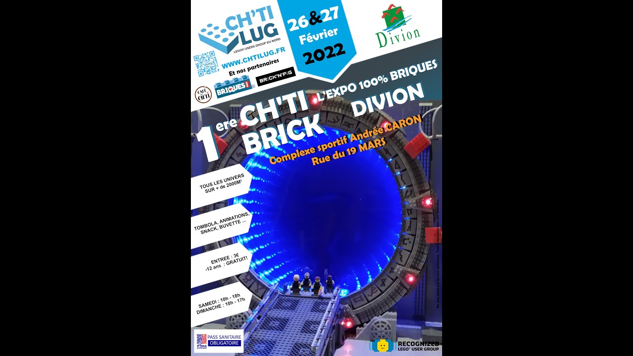 LetsGoRides en direct de l'exposition Chti Brick à Divion (France)