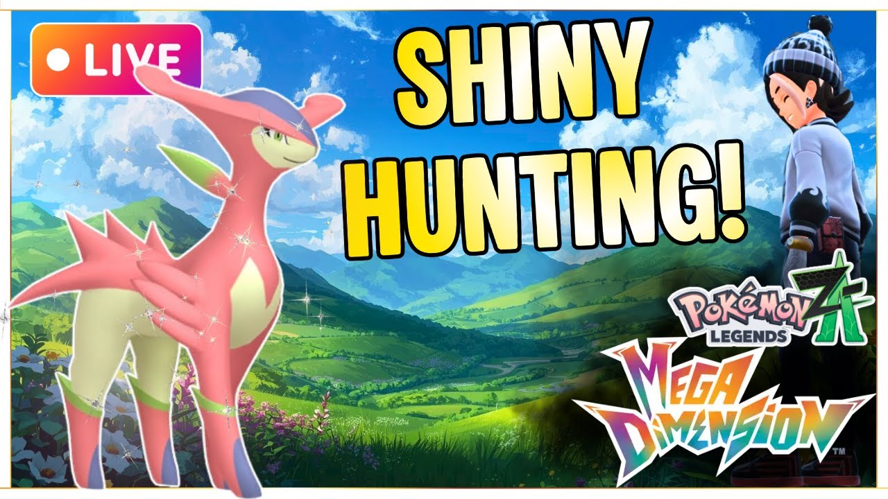 Shiny Hunting Virizion! | Pokemon Legends: ZA