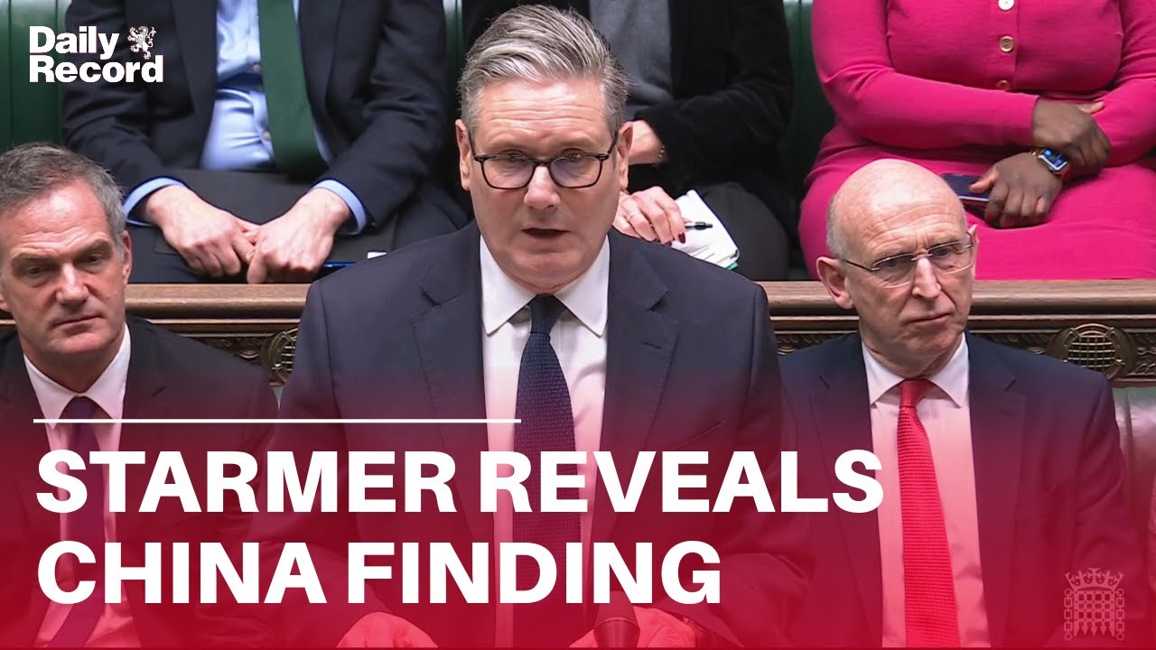 Prime Minister Sir Keir Starmer issues statement on 'dangerous' China visit