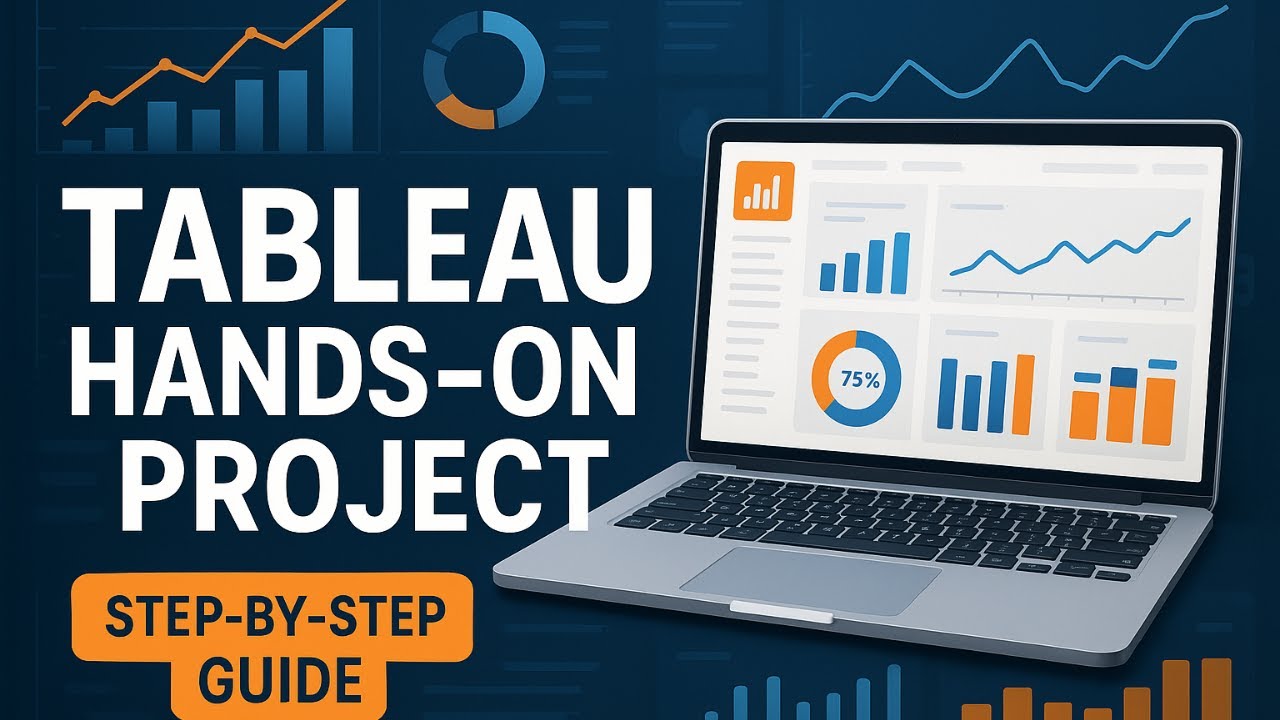 Tableau Data Analysis Project | Interactive Dashboard for Beginners | Complete Tableau Tutorial