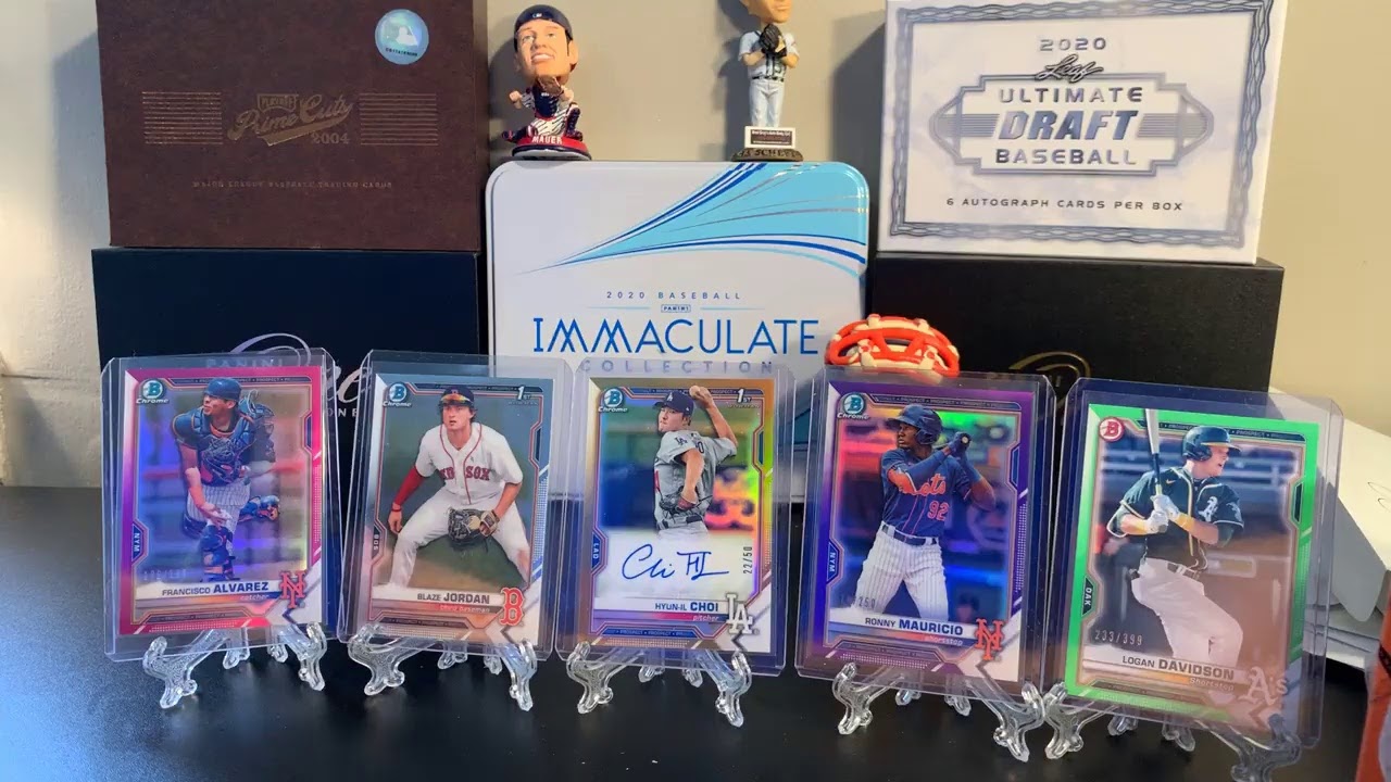 BREAK #7! 2021 Bowman Hobby! (GOLD REFRACTOR AUTO /50)
