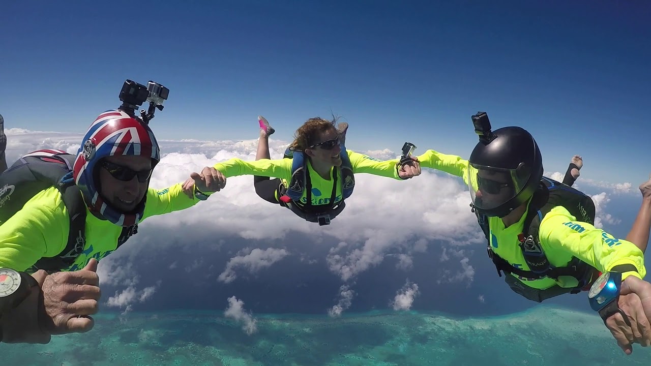 Blue Hole Skydive--Belize 2018