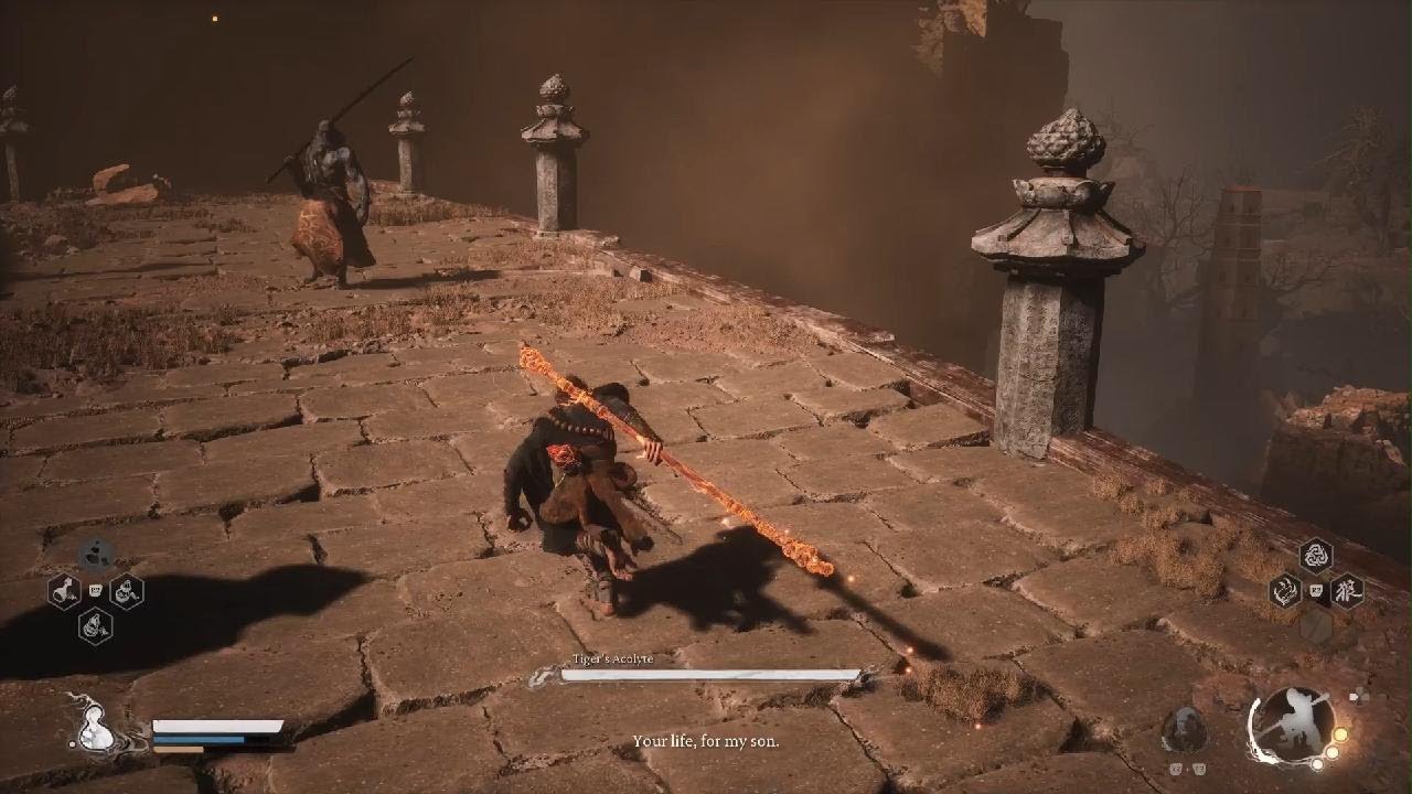 Black Myth: Wukong| Tigers Acolyte Bridge Boss Battle