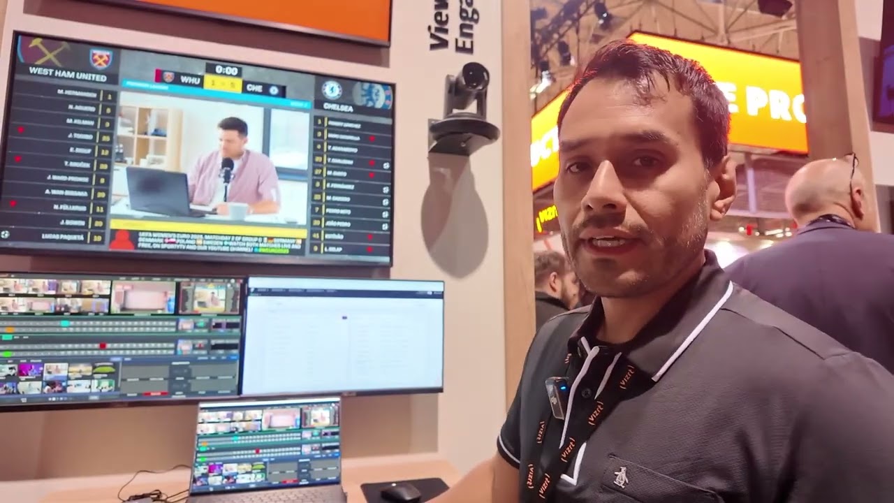 Viewer Engagement with Carlos Martinez Vizrt at IBC 2025