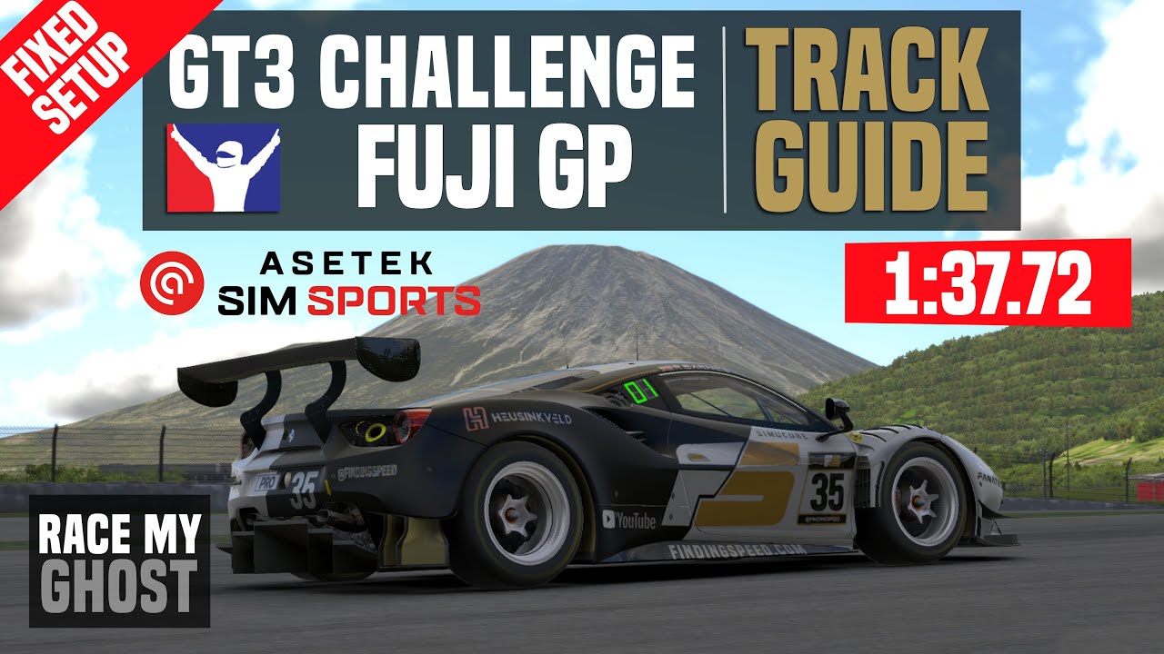 iRacing track guide | Fuji Grand Prix (GT3 Challenge / VRS GT Sprint)