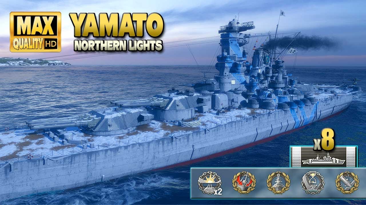 линкор Ямато: сокрушительный удар - World of Warships
