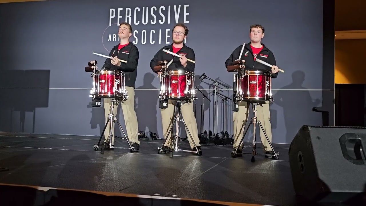 University of Cincinnati | PASIC Snare Ensemble I&E 2025