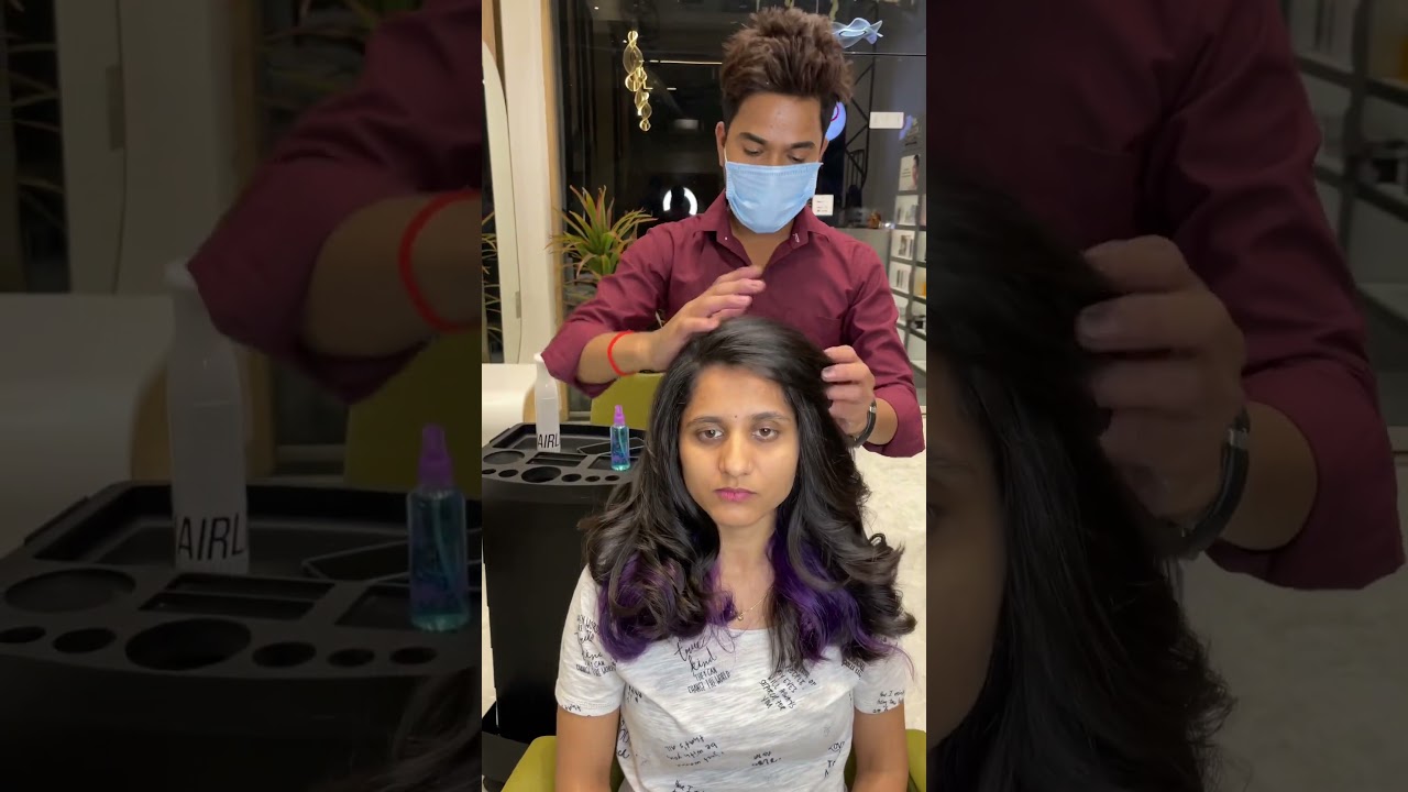 iridescent hair colour 😱 @mongz #hairstyle #hair #salon #keşfet #trending #trendingshorts #matrix