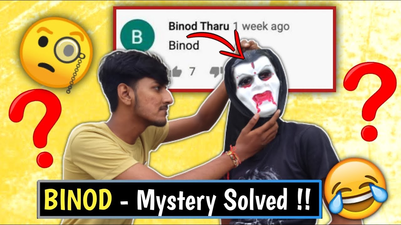Who Is BINOD? THE MYSTERY SOLVED!! ft. @SlayyPointOfficial