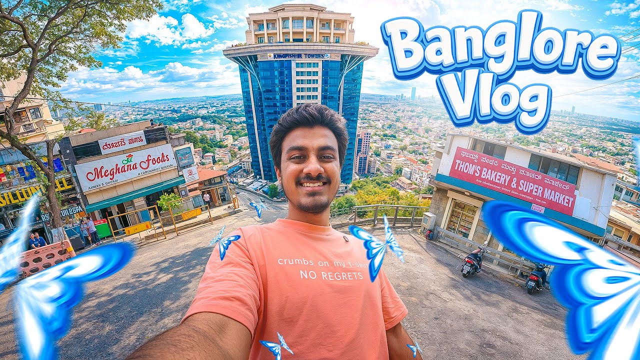Solo Bangalore Food & City Tour 🍴 Meghana Biryani, Brigade Road & UB City!
