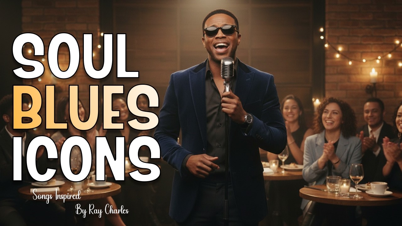 Soul Blues Icons | Songs inspired by Ray Charles, Etta James and Otis Redding | Smooth & Timeless