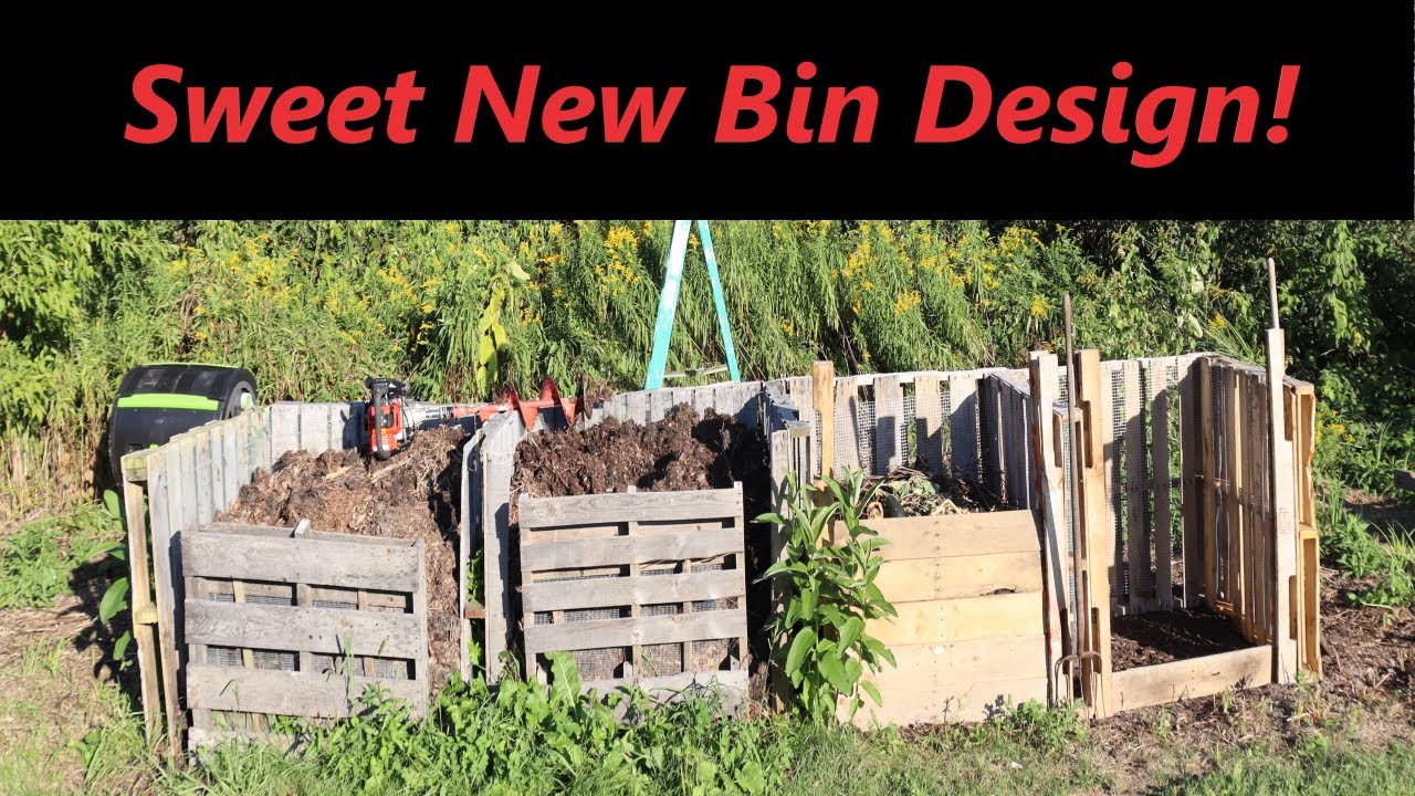 Newly Designed Compost Bins