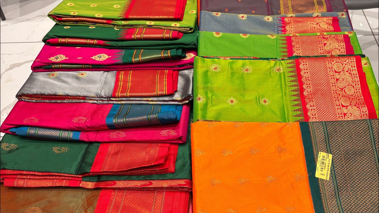Banarasi Silk Sarees Shop Near Kashi Vishwanath Temple 🛕 In Kaahi | Godauliya Silk Sarees Market