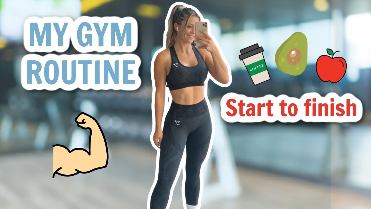 MY GYM ROUTINE, start to finish. what i do before, during and after