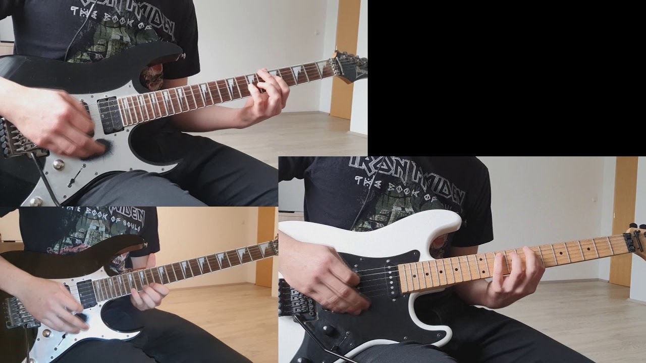 Iron Maiden - Heaven Can Wait - Guitar cover