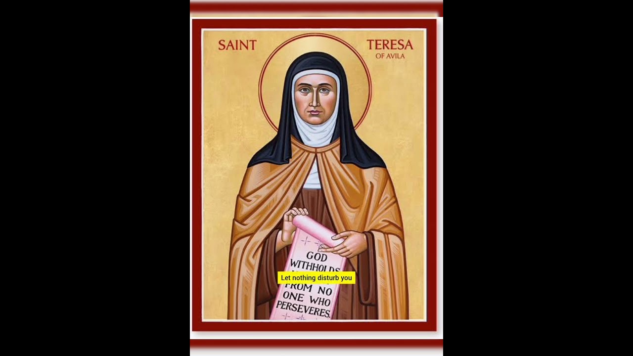 Saint Teresa of Ávila...LightsandFlowers 