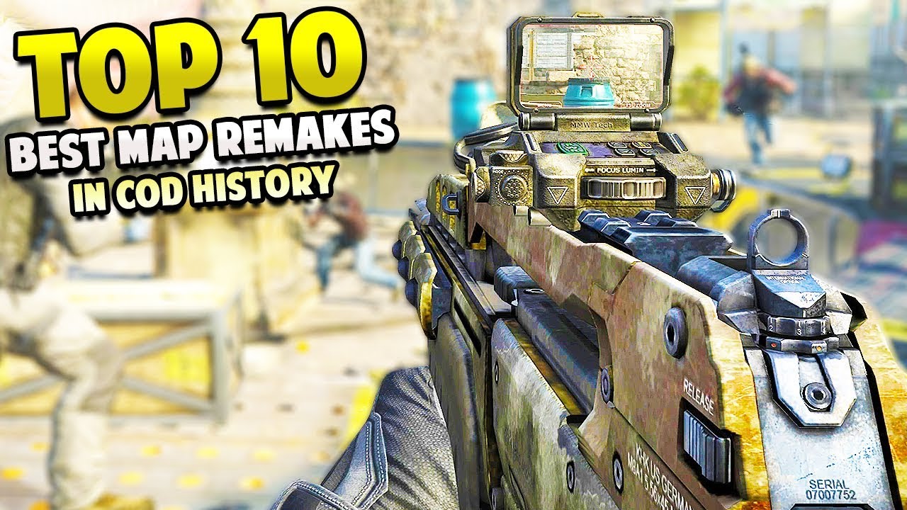 10 лучших ремейков карт в истории Cod