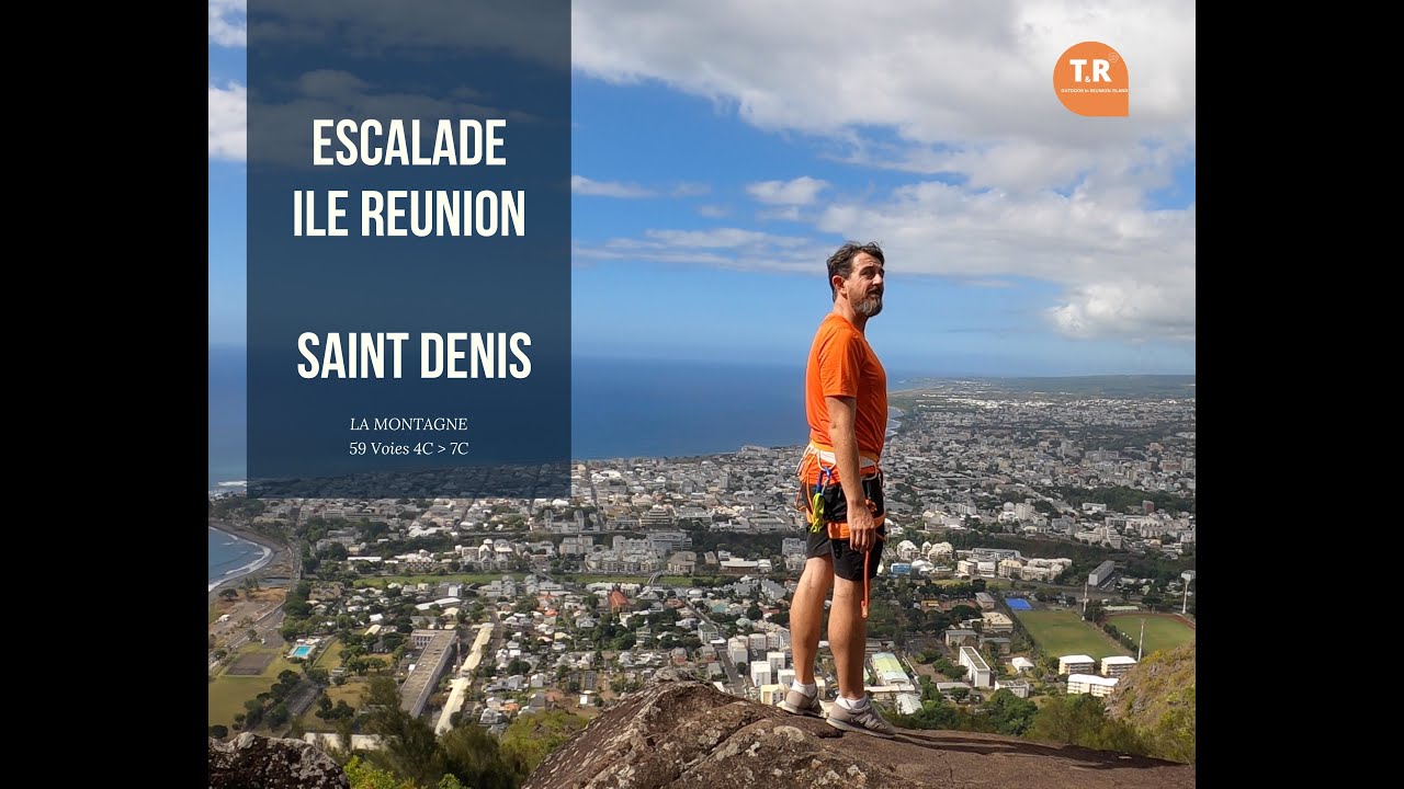 TOPO ESCALADE - Ile de la réunion  - SAINT DENIS / LA MONTAGNE TreK & RuN Outdoor