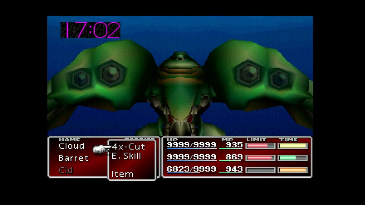 Final Fantasy VII (PS1) - Emerald Weapon