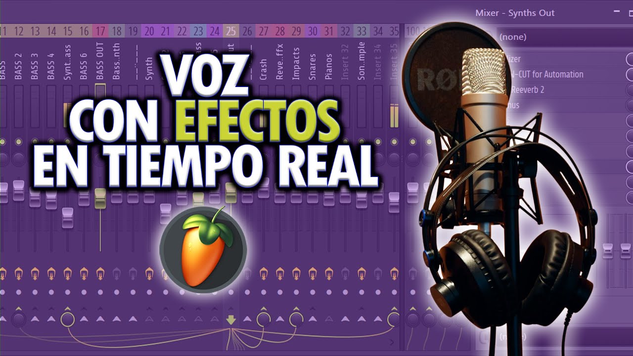 Como Grabar Voces con Efectos en Tiempo Real en FL STUDIO Tutorial