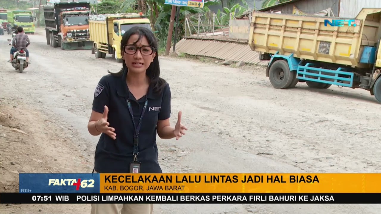 Jalan Parung Panjang Rusak Sudah Lebih Dari 1 Dekade Di Bogor, Jawa Barat - Fakta +62