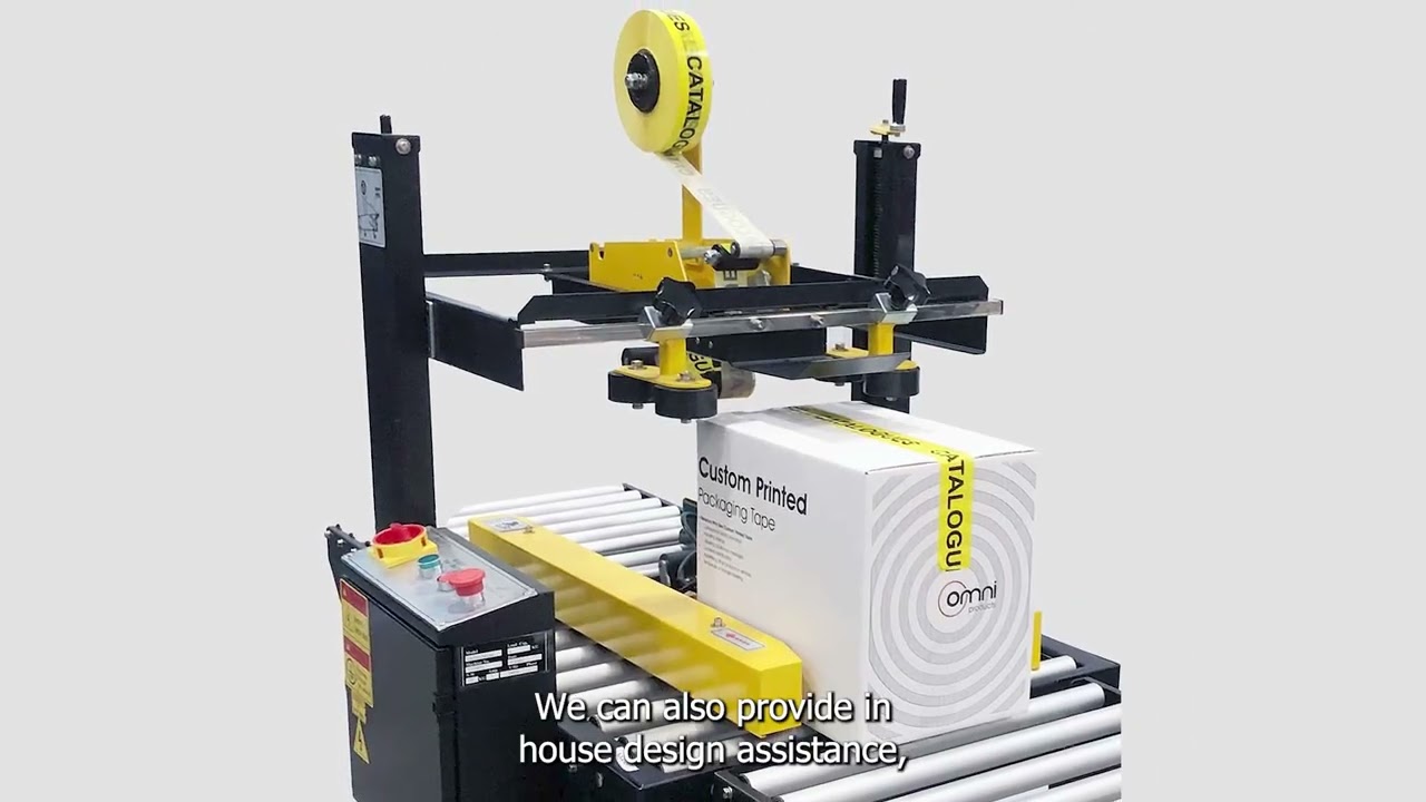Custom Printed Tape - Gummed Paper Tape, Perforated Tape, Barrier Tape, Machine & More! Omni Group