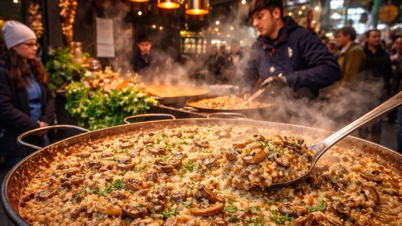 Лучшая уличная еда Лондона? 🇬🇧 Гастрономический тур по рынку Боро-Маркет 2025