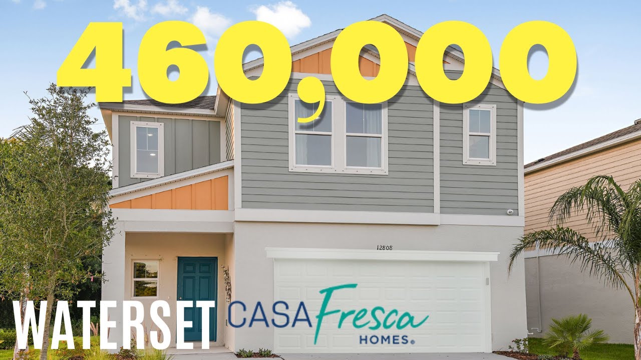 Casa Fresca | Waterset | Indigo | 2471 SF | 5 Bedrooms | Tampa Florida | Apollo Beach