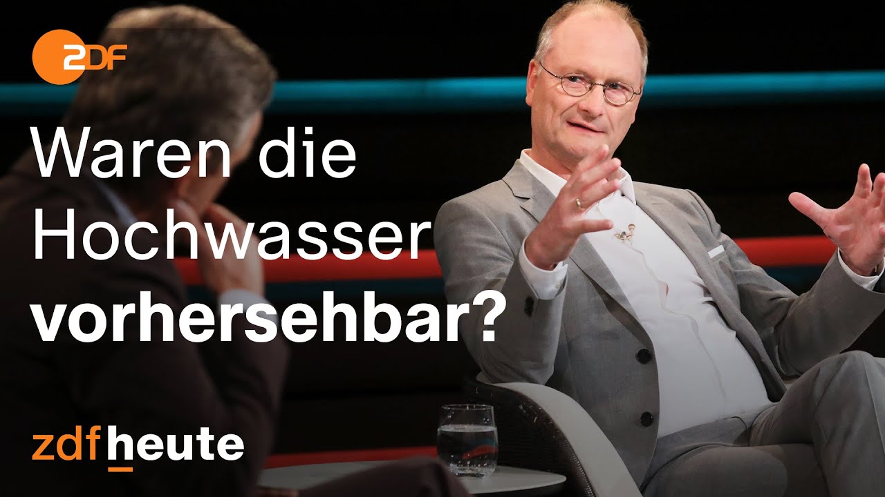 Unwetterkatastrophe in Deutschland: Ihre Folgen und Nachwirkungen | Markus Lanz vom 20. Juli 2021