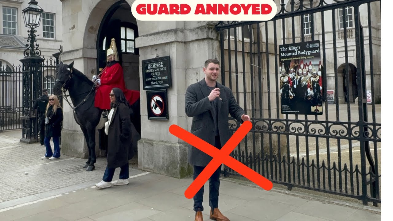 Watch This! Filming Tourists Keep Annoying the King’s Guard