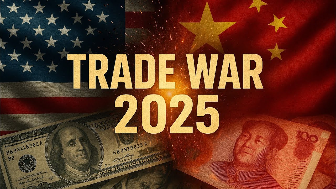 🇺🇸🇨🇳 America vs China: The 2025 Trade War Explained | Global Economy Crisis