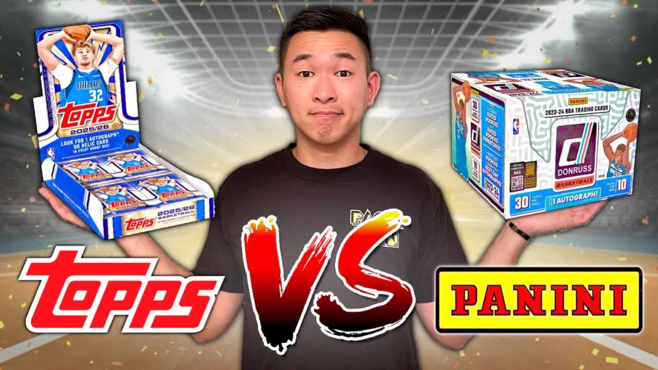 HAVE WE BEEN TOO HARSH ON THE NEW TOPPS BASKETBALL BOXES (Topps vs Panini Box Battle)??? 😱🔥