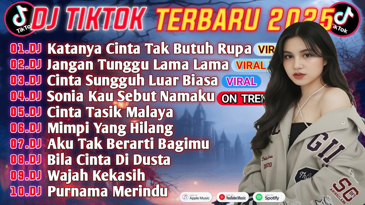 DJ VIRAL TIKTOK TERBARU 2026||DJ KATANYA CINTA TAK BUTUH RUPA||DJ JANGAN TUNGGU LAMA LAMA FULL BASS🔥