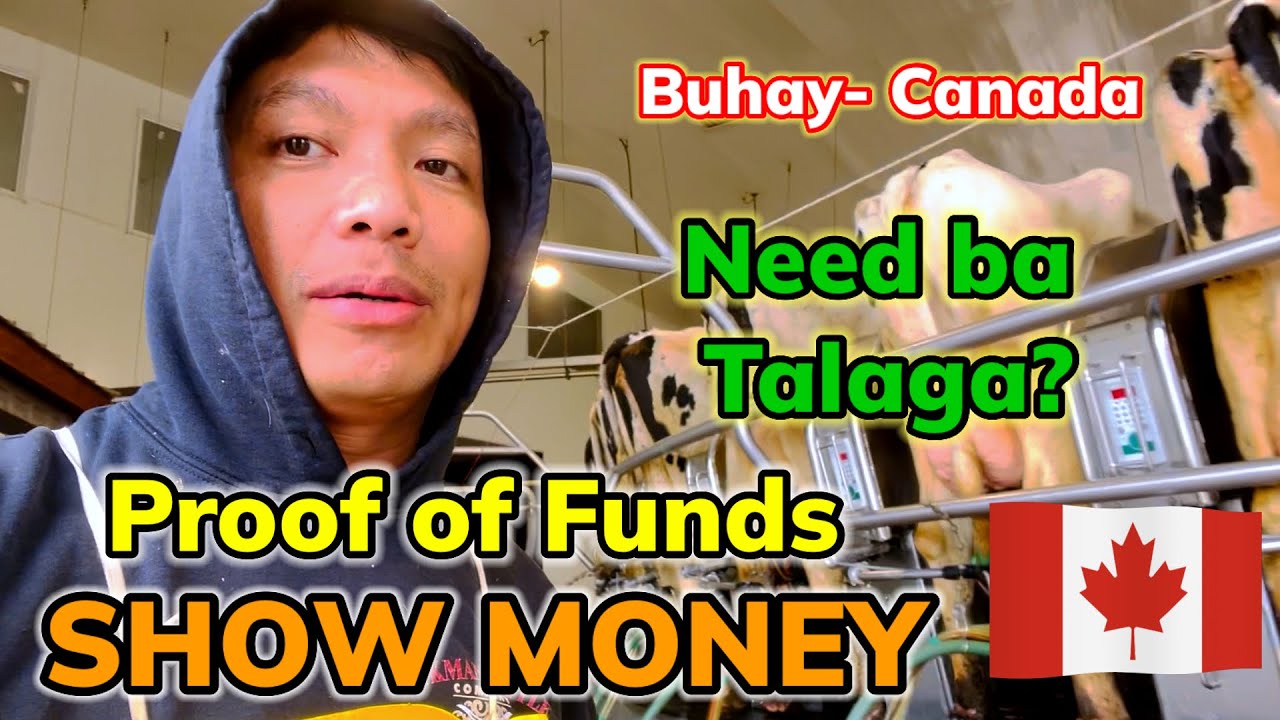 SHOW MONEY / PROOF OF FUNDS  Important in CANADA | #pinoycanada #filipinocanada #buhaycanada