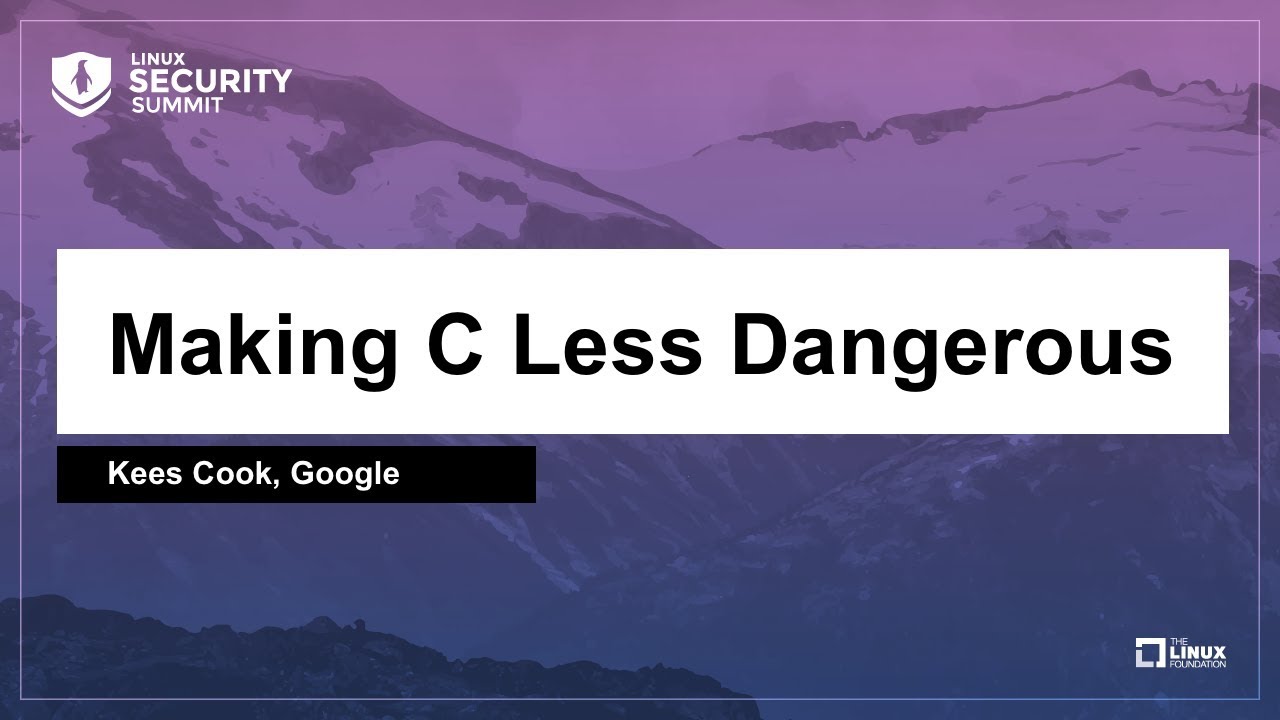 Снижение опасности С — Кис Кук, Google