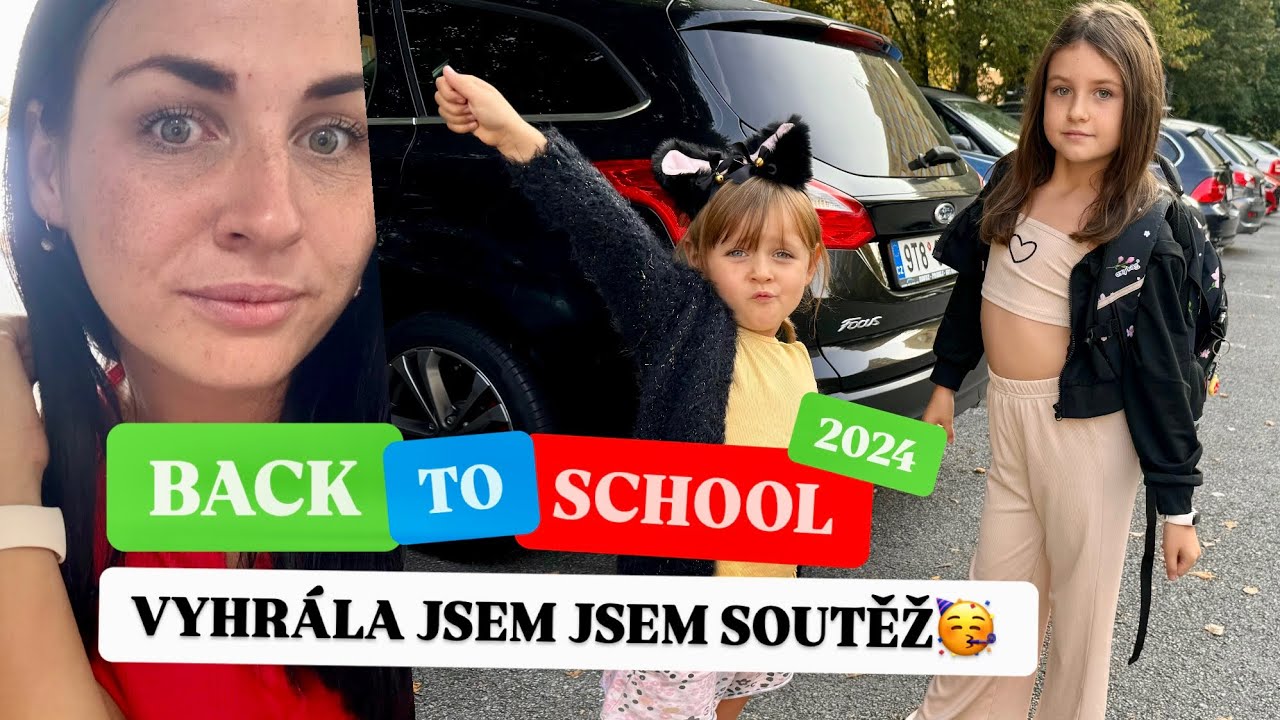 BACK TO SCHOOL 🎒🥲 VYHRÁLA JSEM V SOUTĚŽI🥳 USHI.CZ 😍 obrovská radost 😍