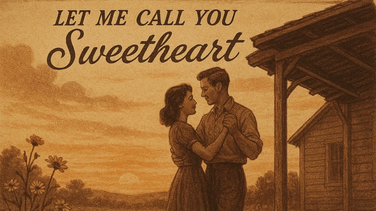 Let Me Call You Sweetheart • 1940s Vintage Country Love Song • Golden Hour Porch Dance