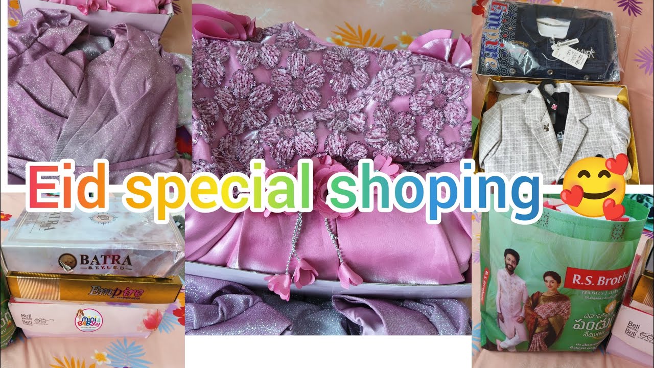 Eid special shopping # kal may gai thi # Eid ki kharidari ki hu # bahot jada daam thi kapre ki 🥰