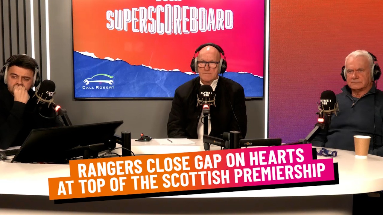 RANGERS CLOSE GAP ON HEARTS AT TOP OF THE SCOTTISH PREMIERSHIP | THURSDAY 5TH FEBRUARY
