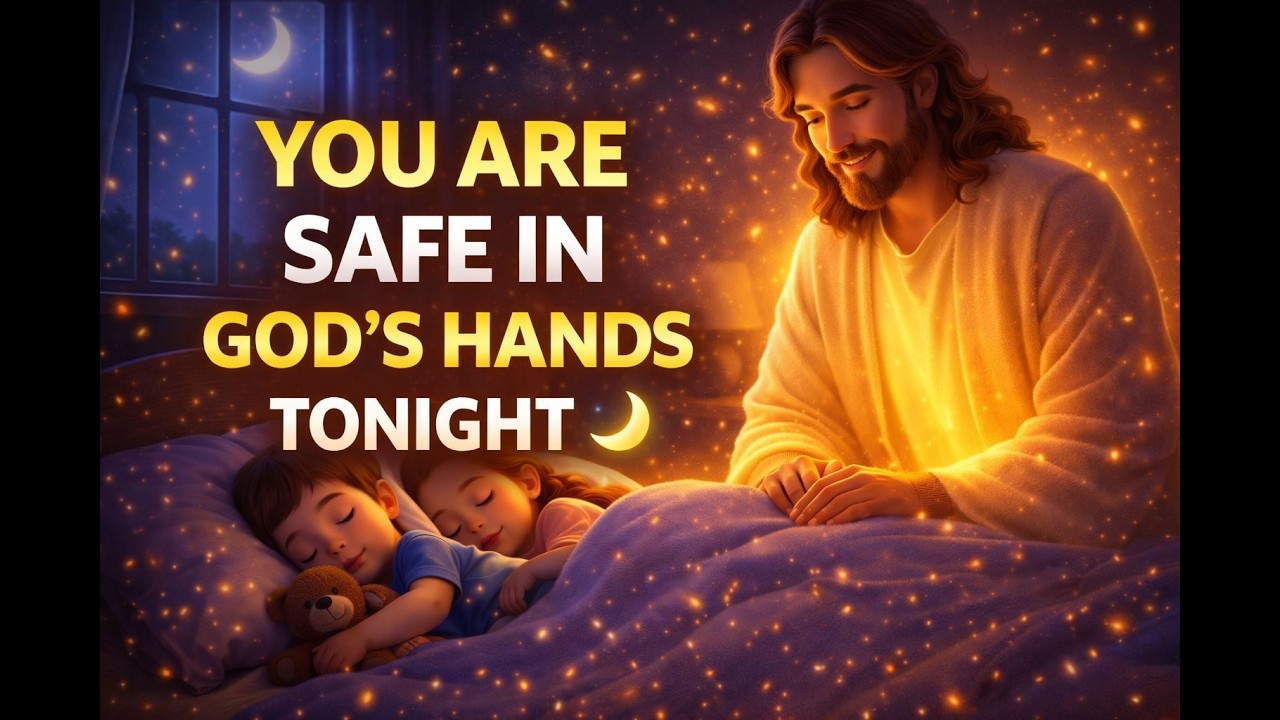 Before You Sleep&hellip; Jesus Is Watching Over You Tonight 🌙✨