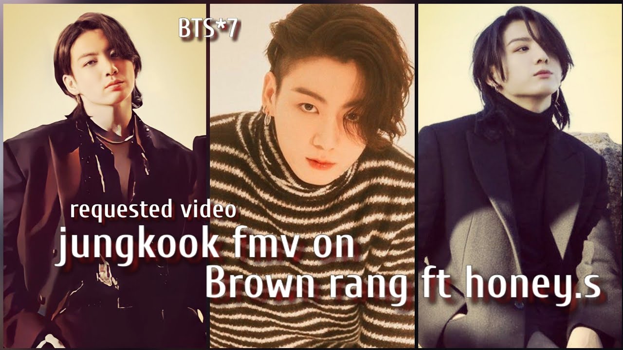 (req vid)BTS💜jungkook fmv on hindi song🔥brown rang🔥ft honey Singh🔥 jungkook fmv hot and cool  mix💜